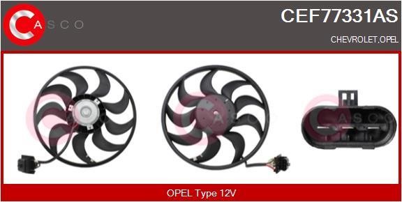 Casco CEF77331AS Вентилятор радіатора охолодження CEF77331AS: Купити в Україні - Добра ціна на EXIST.UA!