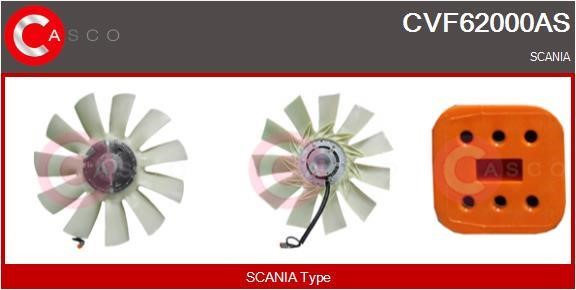 Casco CVF62000AS Муфта, вентилятор радіатора CVF62000AS: Купити в Україні - Добра ціна на EXIST.UA!