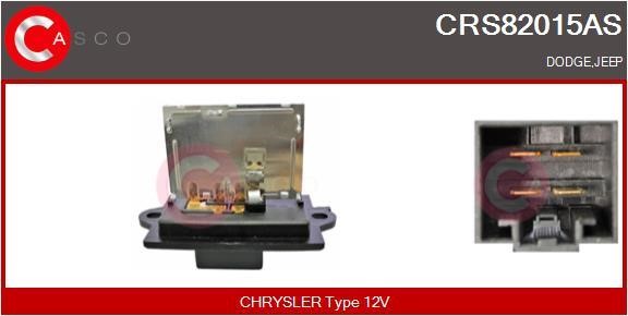 Casco CRS82015AS Резистор, компресор салону CRS82015AS: Купити в Україні - Добра ціна на EXIST.UA!