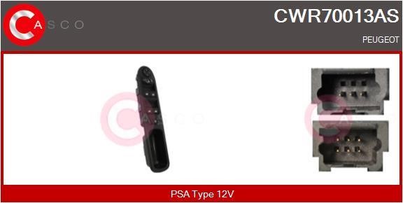 Casco CWR70013AS Блок кнопок склопідйомників CWR70013AS: Приваблива ціна - Купити в Україні на EXIST.UA!
