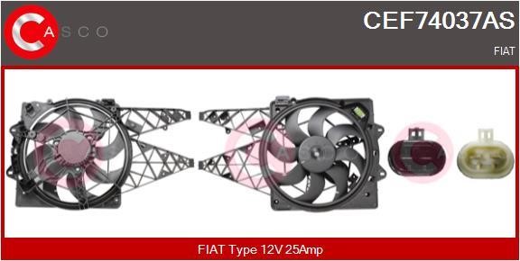 Casco CEF74037AS Електродвигун, вентилятор радіатора CEF74037AS: Купити в Україні - Добра ціна на EXIST.UA!