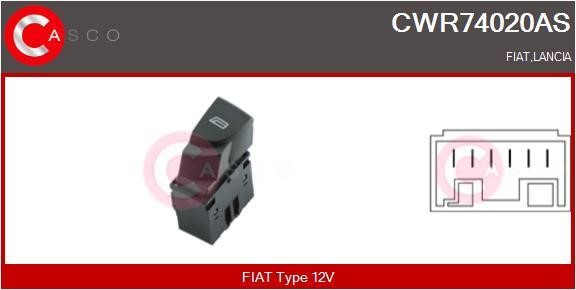 Casco CWR74020AS Блок кнопок склопідйомників CWR74020AS: Купити в Україні - Добра ціна на EXIST.UA!