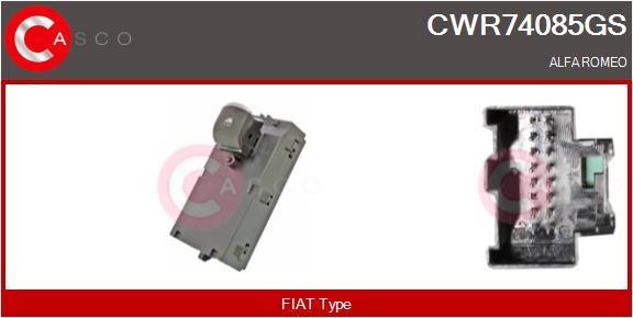 Casco CWR74085GS Кнопка склопідіймача CWR74085GS: Купити в Україні - Добра ціна на EXIST.UA!