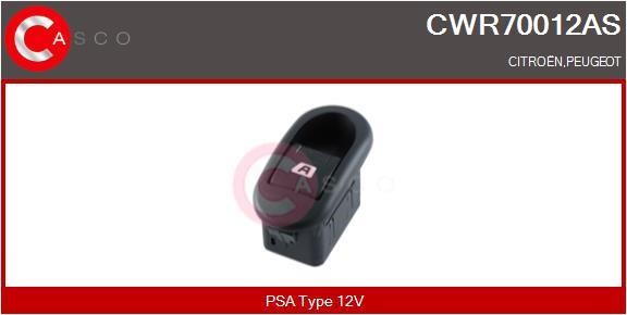 Casco CWR70012AS Блок кнопок склопідйомників CWR70012AS: Приваблива ціна - Купити в Україні на EXIST.UA!