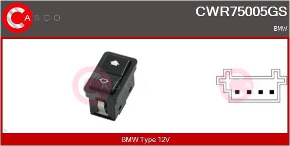 Casco CWR75005GS Блок кнопок склопідйомників CWR75005GS: Купити в Україні - Добра ціна на EXIST.UA!