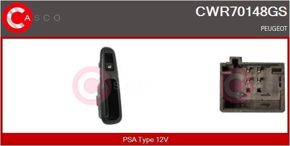 Casco CWR70148GS Кнопка склопідіймача CWR70148GS: Купити в Україні - Добра ціна на EXIST.UA!