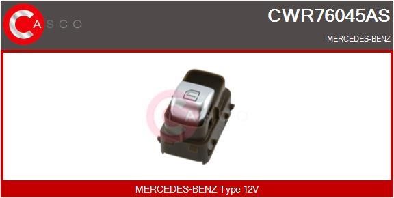 Casco CWR76045AS Кнопка склопідіймача CWR76045AS: Купити в Україні - Добра ціна на EXIST.UA!