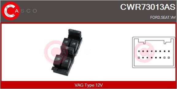 Casco CWR73013AS Блок кнопок склопідйомників CWR73013AS: Купити в Україні - Добра ціна на EXIST.UA!