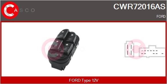 Casco CWR72016AS Блок кнопок склопідйомників CWR72016AS: Купити в Україні - Добра ціна на EXIST.UA!