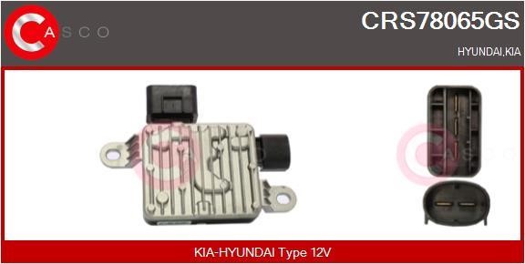 Casco CRS78065GS Додатковий резистор, електродвигун вентилятора радіатора CRS78065GS: Купити в Україні - Добра ціна на EXIST.UA!