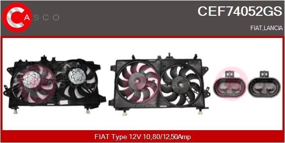Casco CEF74052GS Електродвигун, вентилятор радіатора CEF74052GS: Купити в Україні - Добра ціна на EXIST.UA!