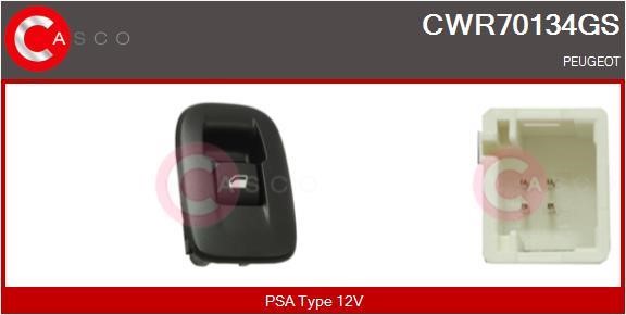 Casco CWR70134GS Кнопка склопідіймача CWR70134GS: Купити в Україні - Добра ціна на EXIST.UA!
