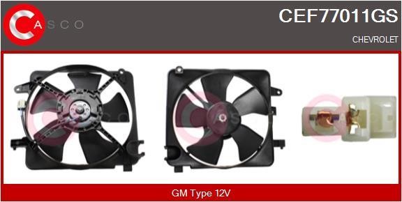 Casco CEF77011GS Електродвигун, вентилятор радіатора CEF77011GS: Купити в Україні - Добра ціна на EXIST.UA!