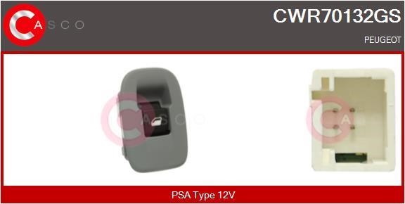 Casco CWR70132GS Кнопка склопідіймача CWR70132GS: Купити в Україні - Добра ціна на EXIST.UA!