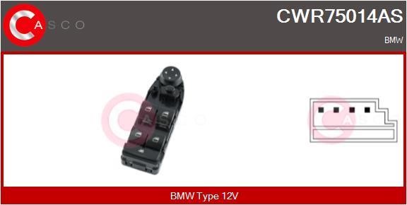 Casco CWR75014AS Блок кнопок склопідйомників CWR75014AS: Купити в Україні - Добра ціна на EXIST.UA!