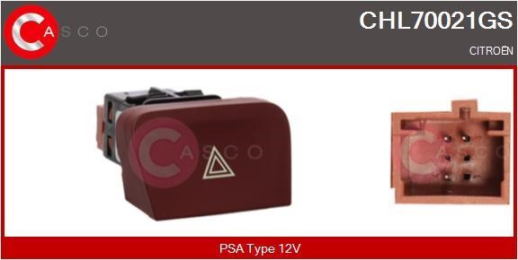 Casco CHL70021GS Кнопка аварійної сигналізації CHL70021GS: Купити в Україні - Добра ціна на EXIST.UA!