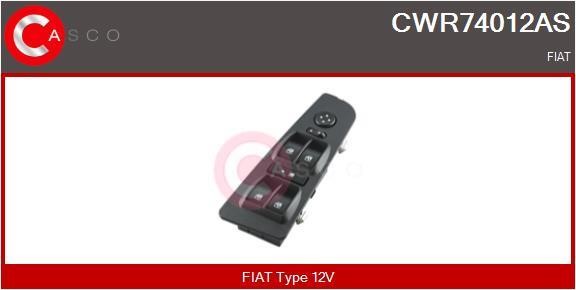 Casco CWR74012AS Блок кнопок склопідйомників CWR74012AS: Приваблива ціна - Купити в Україні на EXIST.UA!