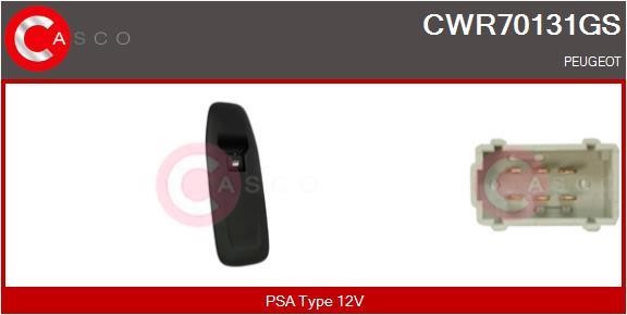 Casco CWR70131GS Кнопка склопідіймача CWR70131GS: Приваблива ціна - Купити в Україні на EXIST.UA!