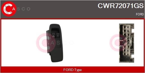 Casco CWR72071GS Блок кнопок склопідйомників CWR72071GS: Купити в Україні - Добра ціна на EXIST.UA!