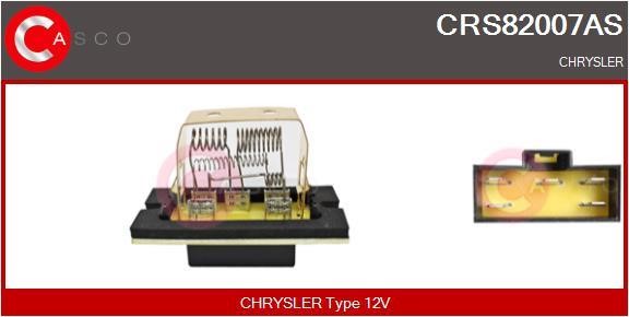 Casco CRS82007AS Резистор, компресор салону CRS82007AS: Купити в Україні - Добра ціна на EXIST.UA!