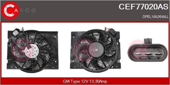 Casco CEF77020AS Електродвигун, вентилятор радіатора CEF77020AS: Купити в Україні - Добра ціна на EXIST.UA!