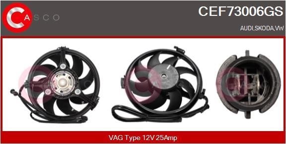 Casco CEF73006GS Електродвигун, вентилятор радіатора CEF73006GS: Купити в Україні - Добра ціна на EXIST.UA!