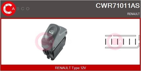 Casco CWR71011AS Блок кнопок склопідйомників CWR71011AS: Купити в Україні - Добра ціна на EXIST.UA!