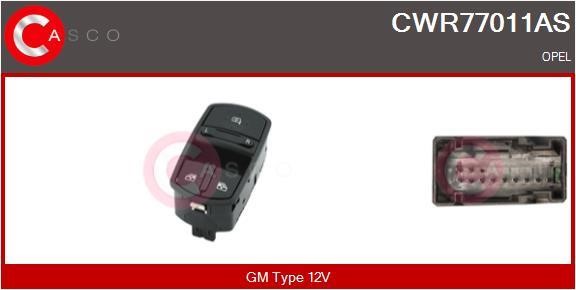 Casco CWR77011AS Блок кнопок склопідйомників CWR77011AS: Купити в Україні - Добра ціна на EXIST.UA!