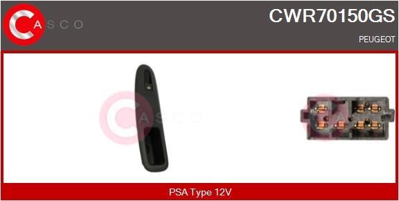 Casco CWR70150GS Кнопка склопідіймача CWR70150GS: Купити в Україні - Добра ціна на EXIST.UA!