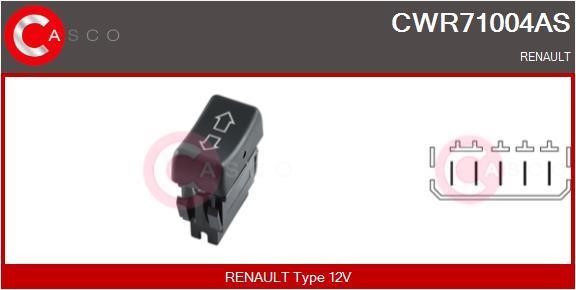 Casco CWR71004AS Блок кнопок склопідйомників CWR71004AS: Приваблива ціна - Купити в Україні на EXIST.UA!