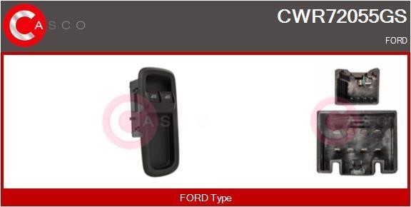 Casco CWR72055GS Блок кнопок склопідйомників CWR72055GS: Купити в Україні - Добра ціна на EXIST.UA!