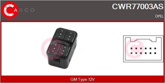 Casco CWR77003AS Блок кнопок склопідйомників CWR77003AS: Купити в Україні - Добра ціна на EXIST.UA!