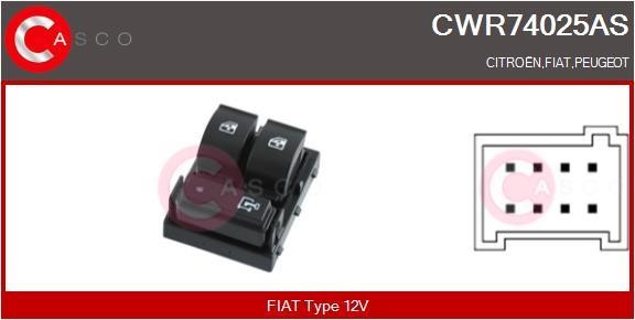 Casco CWR74025AS Блок кнопок склопідйомників CWR74025AS: Купити в Україні - Добра ціна на EXIST.UA!