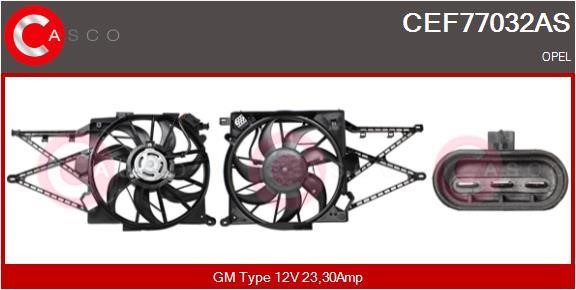 Casco CEF77032AS Електродвигун, вентилятор радіатора CEF77032AS: Купити в Україні - Добра ціна на EXIST.UA!