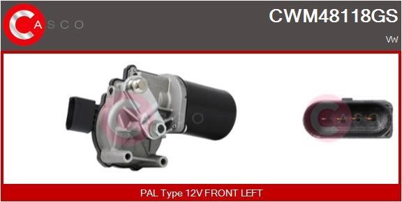 Casco CWM48118GS Двигун склоочисника CWM48118GS: Купити в Україні - Добра ціна на EXIST.UA!
