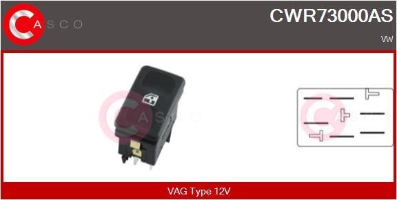 Casco CWR73000AS Блок кнопок склопідйомників CWR73000AS: Купити в Україні - Добра ціна на EXIST.UA!
