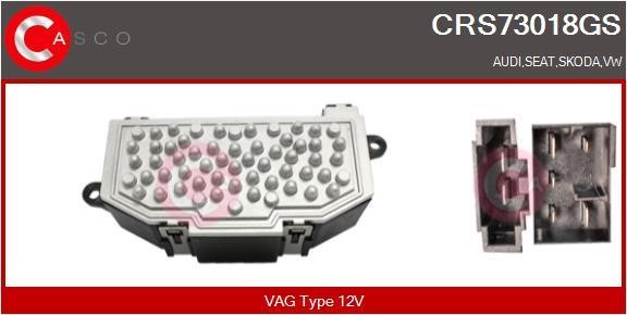 Casco CRS73018GS Резистор, компресор салону CRS73018GS: Купити в Україні - Добра ціна на EXIST.UA!
