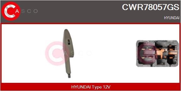 Casco CWR78057GS Кнопка склопідіймача CWR78057GS: Купити в Україні - Добра ціна на EXIST.UA!