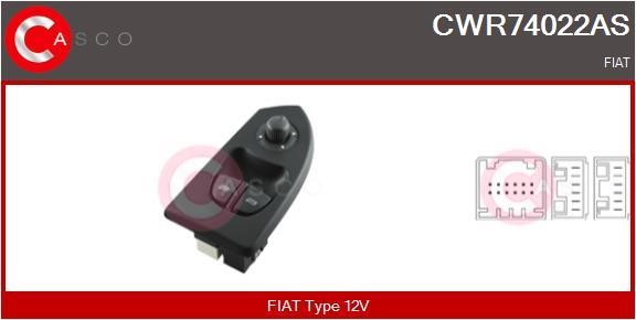 Casco CWR74022AS Блок кнопок склопідйомників CWR74022AS: Купити в Україні - Добра ціна на EXIST.UA!