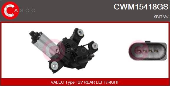 Casco CWM15418GS Двигун склоочисника CWM15418GS: Купити в Україні - Добра ціна на EXIST.UA!