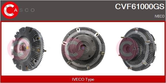 Casco CVF61000GS Муфта, вентилятор радіатора CVF61000GS: Купити в Україні - Добра ціна на EXIST.UA!