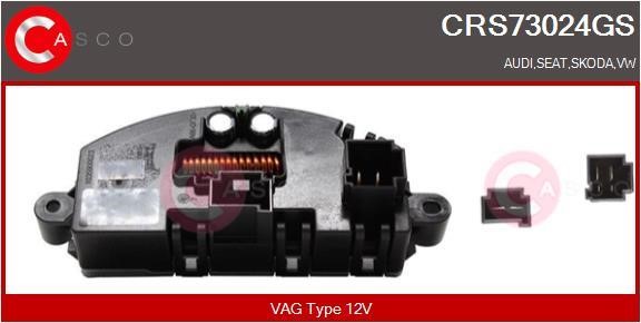 Casco CRS73024GS Резистор, компресор салону CRS73024GS: Приваблива ціна - Купити в Україні на EXIST.UA!