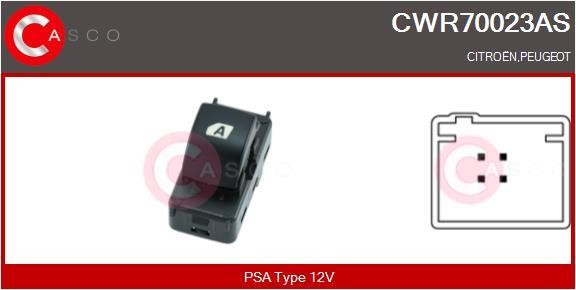 Casco CWR70023AS Блок кнопок склопідйомників CWR70023AS: Купити в Україні - Добра ціна на EXIST.UA!