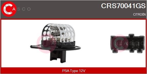 Casco CRS70041GS Резистор, компресор салону CRS70041GS: Купити в Україні - Добра ціна на EXIST.UA!