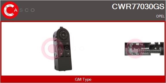 Casco CWR77030GS Блок кнопок склопідйомників CWR77030GS: Купити в Україні - Добра ціна на EXIST.UA!