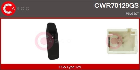 Casco CWR70129GS Кнопка склопідіймача CWR70129GS: Купити в Україні - Добра ціна на EXIST.UA!
