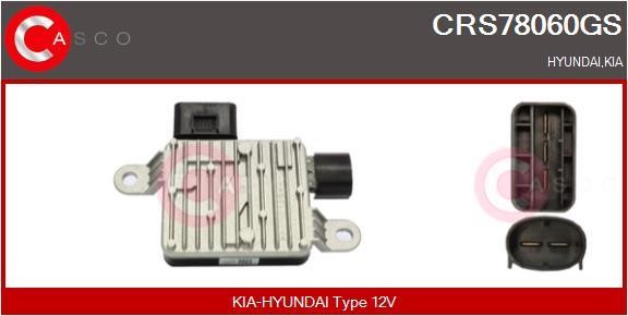 Casco CRS78060GS Додатковий резистор, електродвигун вентилятора радіатора CRS78060GS: Купити в Україні - Добра ціна на EXIST.UA!