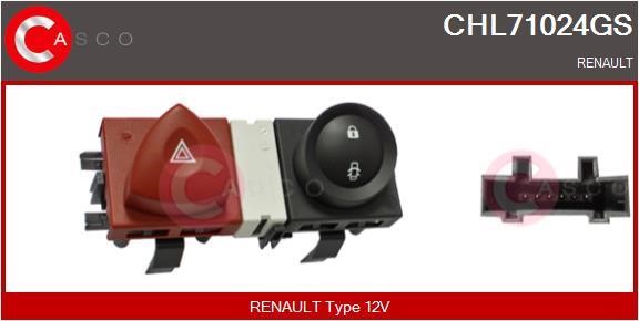 Casco CHL71024GS Кнопка аварійної сигналізації CHL71024GS: Купити в Україні - Добра ціна на EXIST.UA!