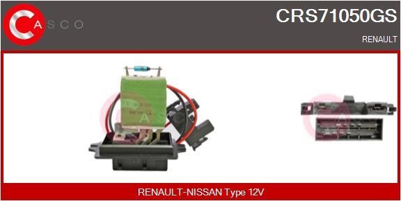 Casco CRS71050GS Резистор, компресор салону CRS71050GS: Купити в Україні - Добра ціна на EXIST.UA!