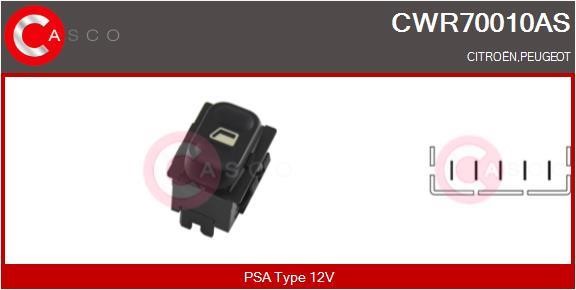 Casco CWR70010AS Блок кнопок склопідйомників CWR70010AS: Купити в Україні - Добра ціна на EXIST.UA!